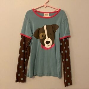 Mini Boden size 11-12 long sleeve shirt.